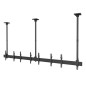 Multibrackets 3484 Supporto per display espositivi 165,1 cm (65") Nero