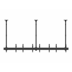 Multibrackets 3484 Supporto per display espositivi 165,1 cm (65") Nero