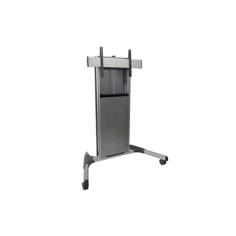 Chief XPA1US carrello e supporto multimediale Nero, Argento Pannello piatto Carrello multimediale