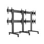 Multibrackets 9727 Supporto per display espositivi 139,7 cm (55") Nero