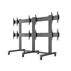 Multibrackets 9727 Supporto per display espositivi 139,7 cm (55") Nero