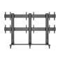 Multibrackets 9727 Supporto per display espositivi 139,7 cm (55") Nero