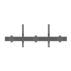 Multibrackets 3298 Supporto per display espositivi 2,79 m (110") Nero