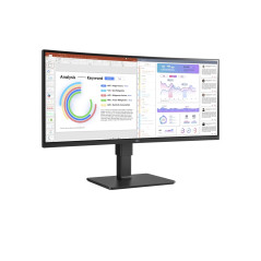 LG 34BQ77QB-B Monitor PC 86,4 cm (34") 3440 x 1440 Pixel UltraWide Quad HD LED Nero