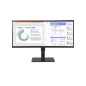 LG 34BQ77QC-B Monitor PC 86,4 cm (34") 3440 x 1440 Pixel UltraWide Dual Quad HD LCD Nero