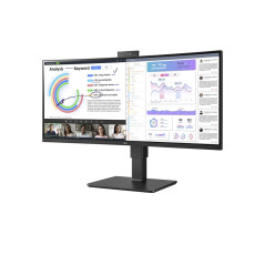 LG 34BQ77QC-B Monitor PC 86,4 cm (34") 3440 x 1440 Pixel UltraWide Dual Quad HD LCD Nero