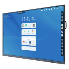 V7 Monitor Interattivi   monitor 4K da 86”, Android 11, 8 GB 64 GB con l'uscita HDMI, Wi-Fi e montaggio a rete