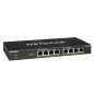 NETGEAR GS308PP Non gestito Gigabit Ethernet (10/100/1000) Supporto Power over Ethernet (PoE) Nero