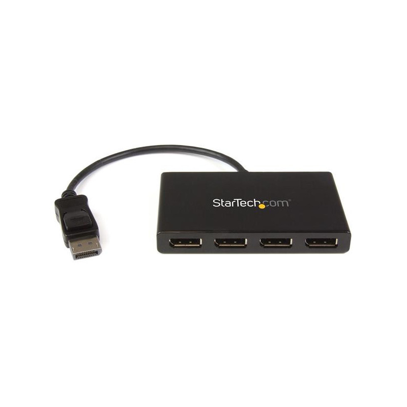 StarTech.com Hub MST DisplayPort a 4 Porte - Adattatore Multi-Monitor DP 1.2 - Sdoppiatore\Splitter Video DisplayPort 1080p per