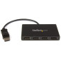 StarTech.com Hub MST DisplayPort a 4 Porte - Adattatore Multi-Monitor DP 1.2 - Sdoppiatore\Splitter Video DisplayPort 1080p per