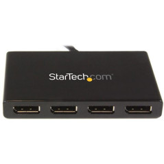 StarTech.com Hub MST DisplayPort a 4 Porte - Adattatore Multi-Monitor DP 1.2 - Sdoppiatore\Splitter Video DisplayPort 1080p per