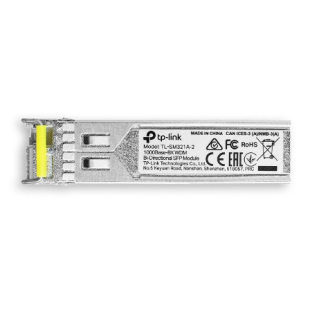 TP-Link TL-SM321A modulo del ricetrasmettitore di rete Fibra ottica 1250 Mbit/s SFP