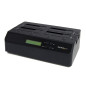 StarTech.com Docking Station per Hard Disk a 4 Slot - Duplicatore ed Eraser USB 3.0/eSATA per SSD/HDD SATA - Dock Standalone