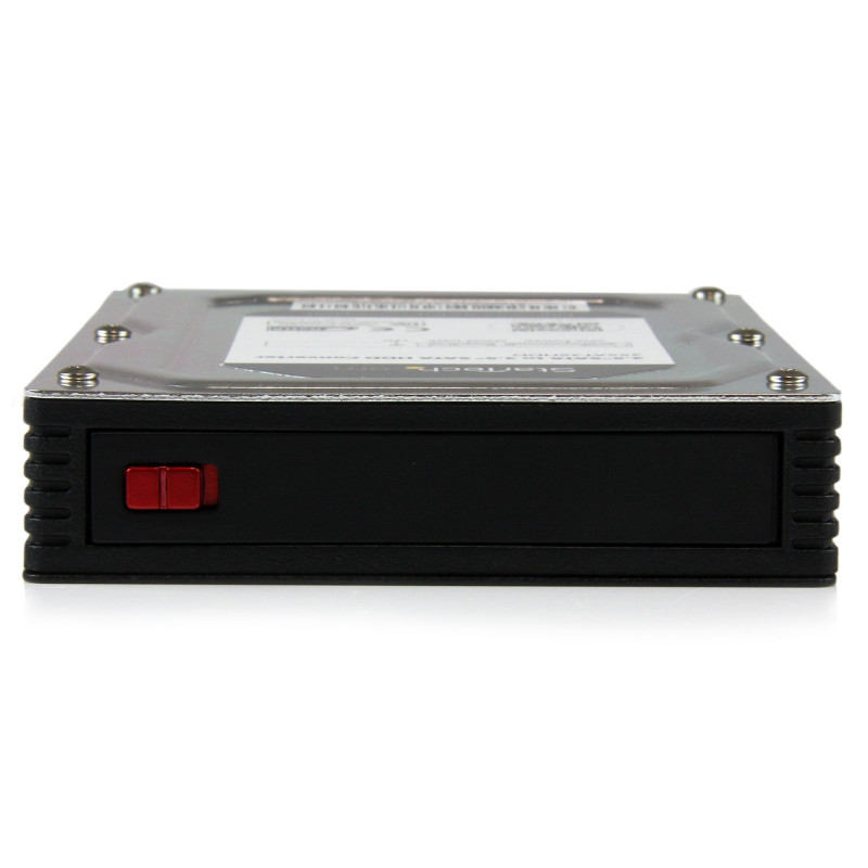 StarTech.com Box esterno adattatore per dischi rigidi SATA da 2,5" a 3,5" in alluminio con altezza massima SSD / HDD di 12,5 mm