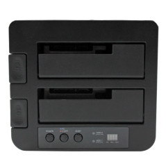 StarTech.com Docking Station per Hard Disk a 2 Slot - Duplicatore Standalone USB 3.0 (5 Gbps)/eSATA per SSD/HDD SATA III