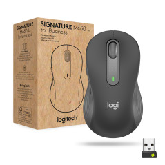 Logitech Signature M650 for Business mouse Ufficio Mano destra RF senza fili + Bluetooth Ottico 4000 DPI