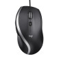 Logitech Corded M500S mouse Ufficio Mano destra USB tipo A Ottico 4000 DPI