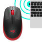 Logitech M190 mouse Ufficio Ambidestro RF Wireless Ottico 1000 DPI