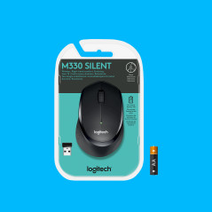 Logitech M330 Silent Plus mouse Ufficio Mano destra RF Wireless Meccanico 1000 DPI