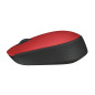 Logitech M171 Red-K mouse Ufficio Ambidestro RF Wireless Ottico 1000 DPI