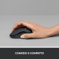 Logitech M220 SILENT Mouse Wireless, 2,4 GHz con Ricevitore USB, Tracciamento Ottico 1000 DPI, Durata Batteria di 18 Mesi,