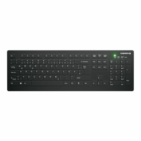 CHERRY AK-C8112 tastiera Medico RF Wireless QWERTZ Tedesco Nero