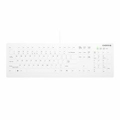 CHERRY AK-C8112 tastiera Medico USB QWERTY Inglese Bianco