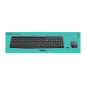 Logitech MK235 tastiera Mouse incluso Casa USB QWERTY Spagnolo Grigio