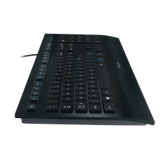 Logitech K280E Pro f  Business tastiera Ufficio USB QWERTY US International Nero