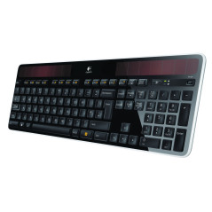 Logitech Wireless Solar Keyboard K750 tastiera Ufficio RF Wireless AZERTY Francese Nero