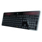 Logitech Wireless Solar Keyboard K750 tastiera Ufficio RF Wireless AZERTY Francese Nero