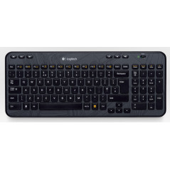 Logitech Wireless Keyboard K360 tastiera RF Wireless AZERTY Francese Nero