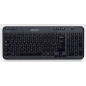 Logitech Wireless Keyboard K360 tastiera RF Wireless AZERTY Francese Nero