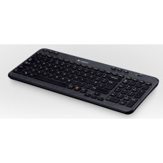 Logitech Wireless Keyboard K360 tastiera RF Wireless AZERTY Francese Nero