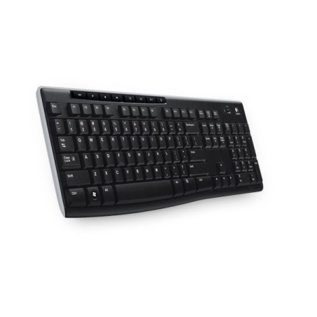 Logitech Wireless Keyboard K270 tastiera RF Wireless QWERTZ Tedesco Nero