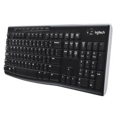 Logitech Wireless Keyboard K270 tastiera Casa RF Wireless AZERTY Belga Nero