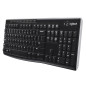 Logitech Wireless Keyboard K270 tastiera Casa RF Wireless AZERTY Belga Nero