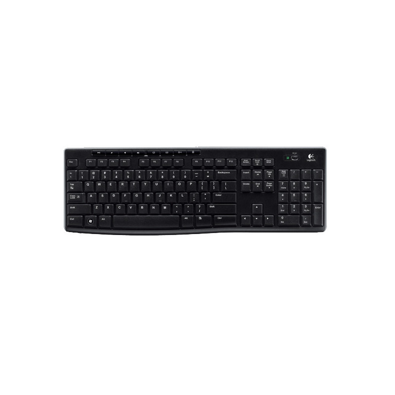 Logitech Wireless Keyboard K270 tastiera Ufficio RF Wireless QWERTY Nordic