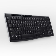 Logitech Wireless Keyboard K270 tastiera Ufficio RF Wireless QWERTY Nordic