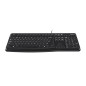 Logitech K120 Corded Keyboard tastiera Universale USB QWERTY Spagnolo Nero