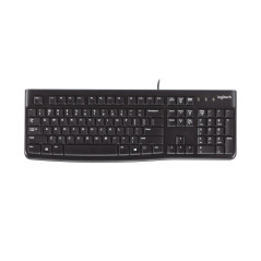 Logitech K120 Corded Keyboard tastiera Universale USB AZERTY Francese Nero