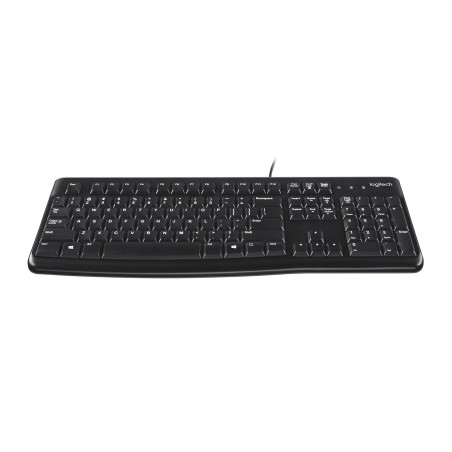 Logitech K120 Corded Keyboard tastiera Universale USB AZERTY Francese Nero