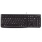 Logitech Keyboard K120 for Business tastiera Universale USB QWERTY Spagnolo Nero