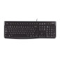 Logitech Keyboard K120 for Business tastiera Universale USB QWERTY Inglese Nero