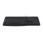 Logitech Keyboard K120 for Business tastiera Universale USB QWERTY Inglese Nero