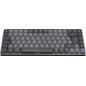 Logitech MX Mini Mechanical for Mac tastiera Ufficio Bluetooth QWERTY Inglese UK Grafite, Grigio