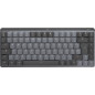 Logitech MX Mini Mechanical for Mac tastiera Ufficio Bluetooth QWERTZ Tedesco Grafite, Grigio