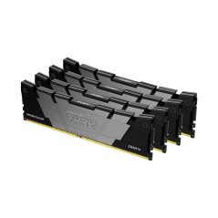 Kingston Technology FURY 128GB 3200MT s DDR4 CL16 DIMM (Kit da 4) Renegade Black