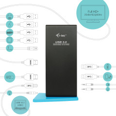 i-tec USB 3.0 USB-C Dual HDMI Docking Station