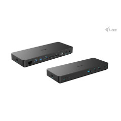 i-tec C31TRIPLEDOCKPDPRO2UK replicatore di porte e docking station per laptop Cablato USB 3.2 Gen 1 (3.1 Gen 1) Type-C Nero